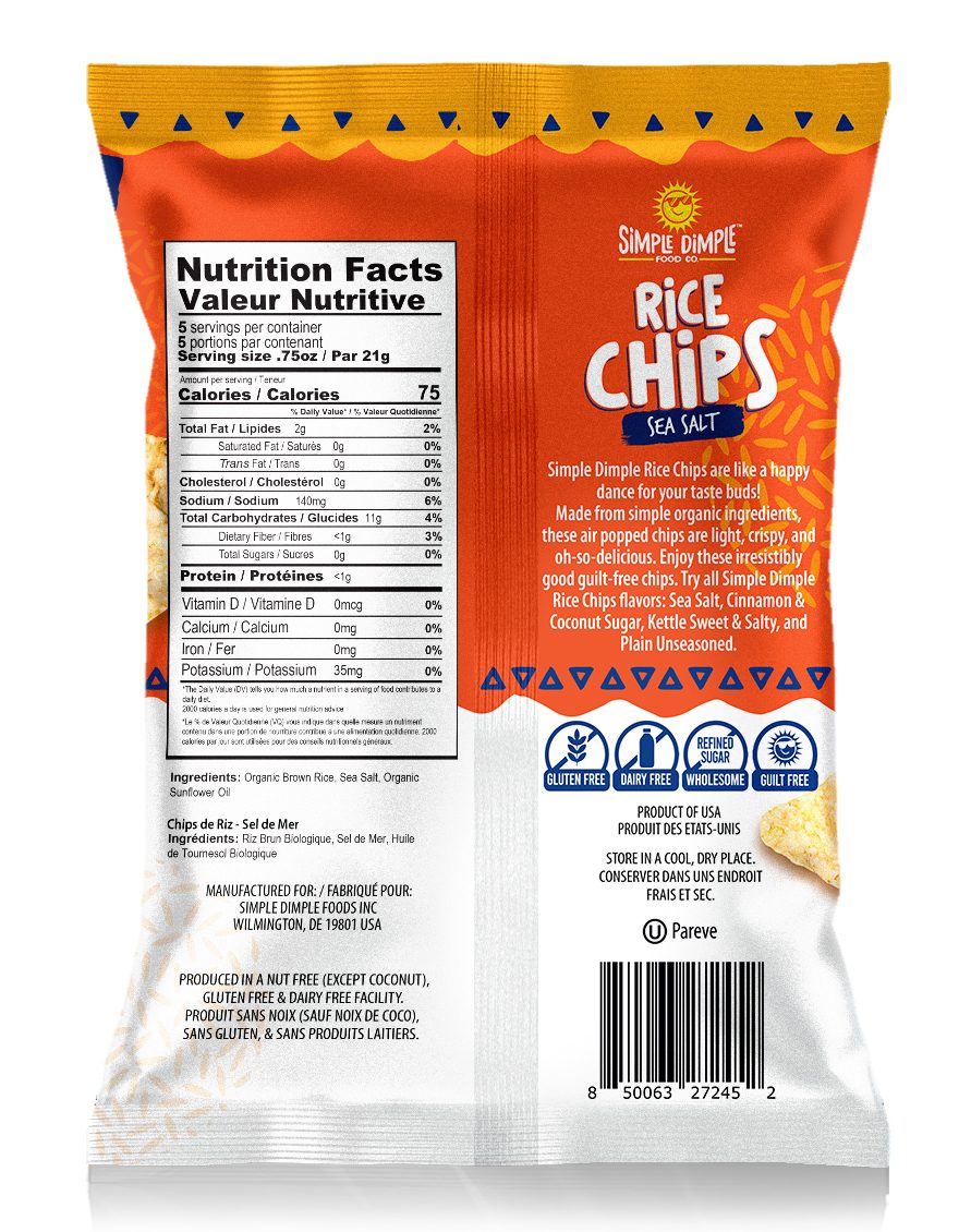 Sea Salt .75oz bag – back